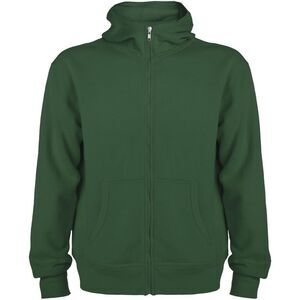 Roly Unisex Adult Montblanc Full Zip Hoodie / Bottle Green